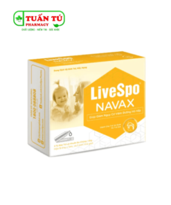 Dung dịch vệ sinh tai, mũi, họng Livespo Navax 5ml giảm sổ mũi, viêm tai, viêm xoang (5 ống và 1 bình nhỏ giọt)