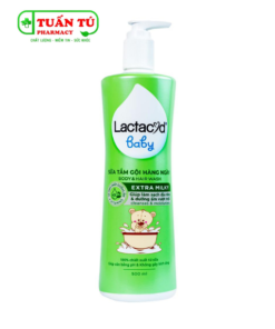 Sữa tắm gội Lactacyd Baby Extra Milky chai 250ml