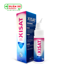 Xịt mũi nước biển sâu Xisat 75ml xịt sạch thông mũi dùng cho trẻ em