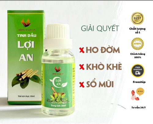 Tinh Dầu Lợi An giúp làm dịu vết côn trùng cắn